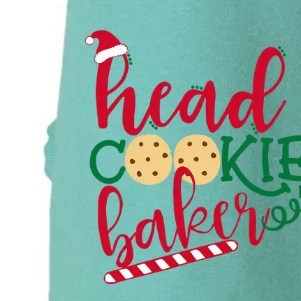 Matching Family Christmas Baking Head Cookie Baker Doggie 3-End Fleece Hoodie