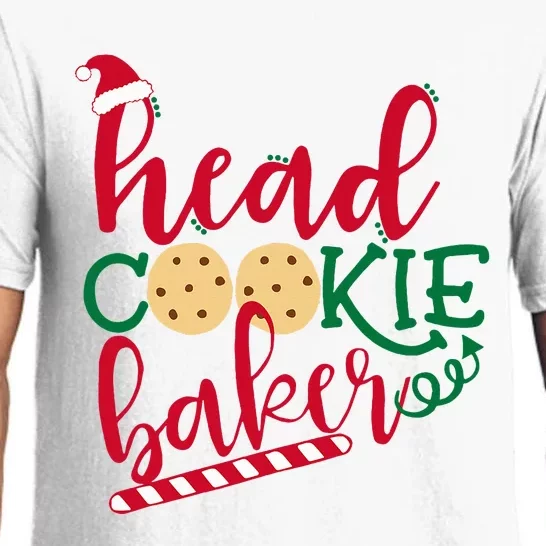 Matching Family Christmas Baking Head Cookie Baker Pajama Set