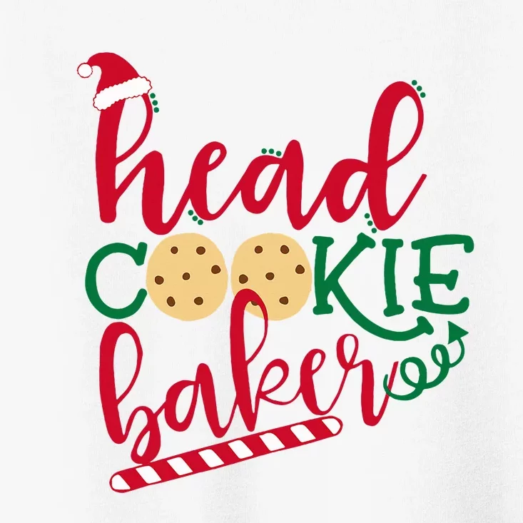 Matching Family Christmas Baking Head Cookie Baker Toddler T-Shirt