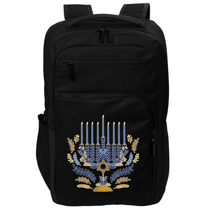 Matching Family Chanukah Jewish Holiday Impact Tech Backpack