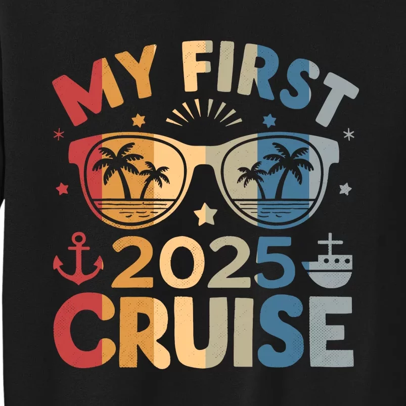 My First Cruise 2025 Vacation Matching Family Cruise Ship Sweatshirt