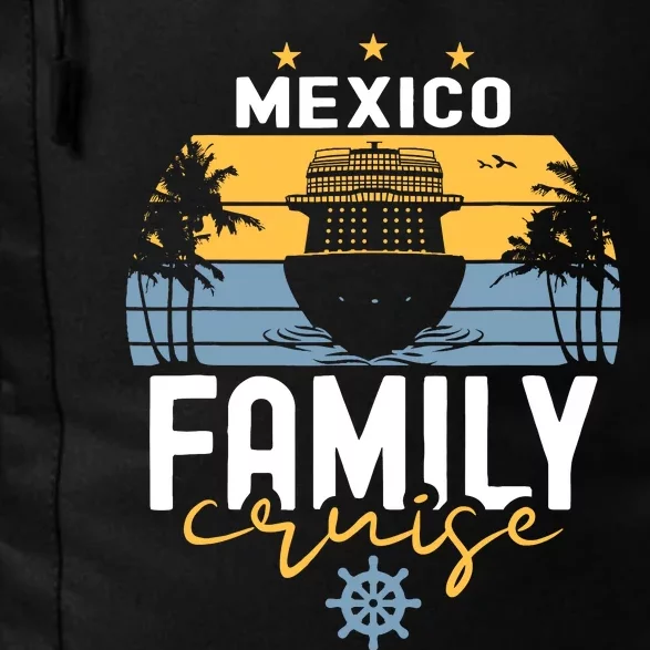 Mexico Family Cruise Squad Cruise Ship Trip Daily Commute Backpack