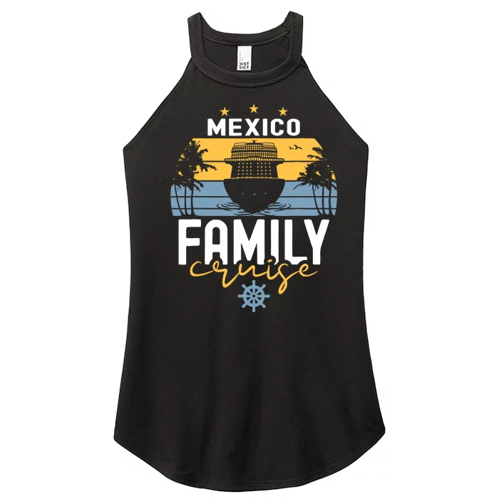 Mexico Family Cruise Squad Cruise Ship Trip Women’s Perfect Tri Rocker Tank