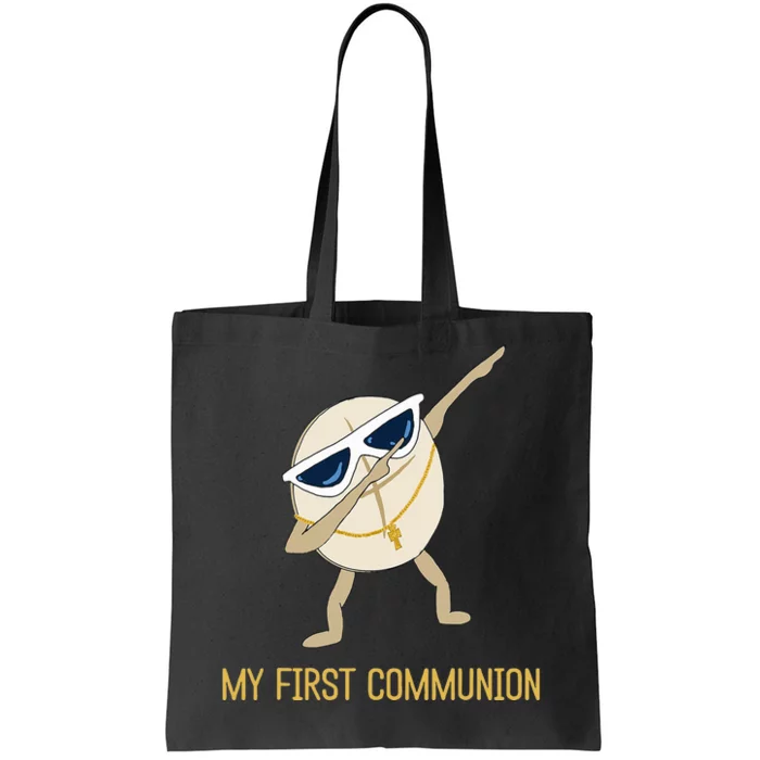 My First Communion Dabbing Wafer 1st Communion Tote Bag