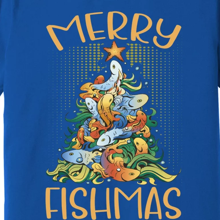 Merry Fishmas Cute Gift Premium T-Shirt