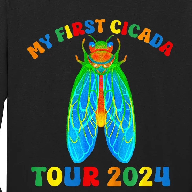 My First Cicada 2024 Cicada Tall Long Sleeve T-Shirt