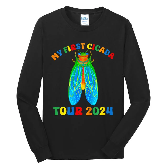 My First Cicada 2024 Cicada Tall Long Sleeve T-Shirt