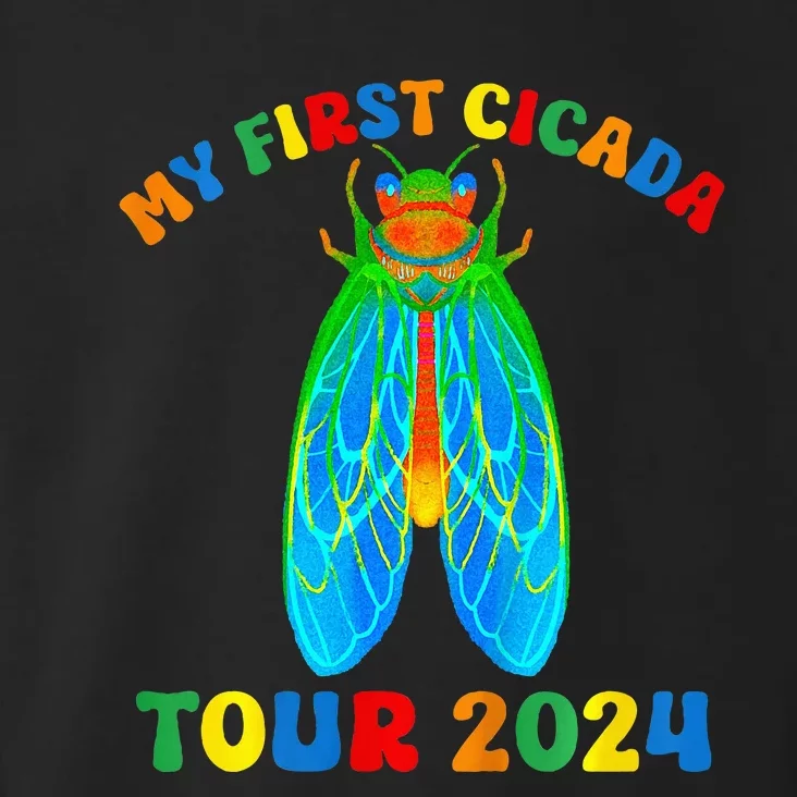 My First Cicada 2024 Cicada Toddler Hoodie