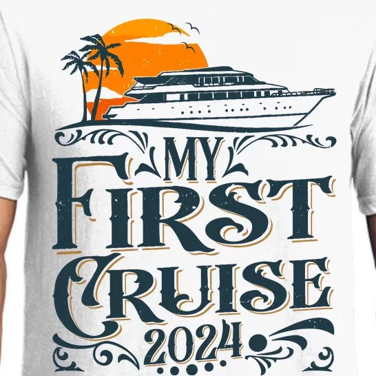 My First Cruise 2024 Family Vacation Cruise Ship Travel Pajama Set