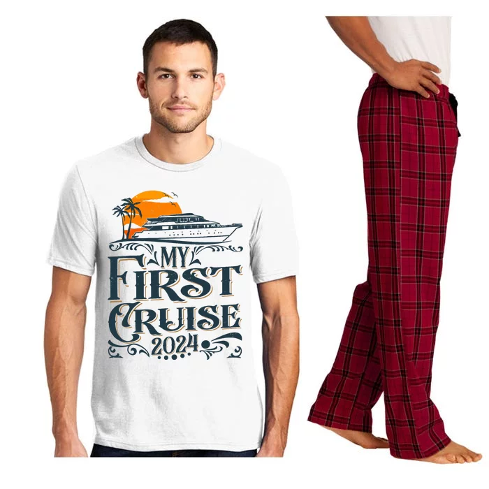 My First Cruise 2024 Family Vacation Cruise Ship Travel Pajama Set