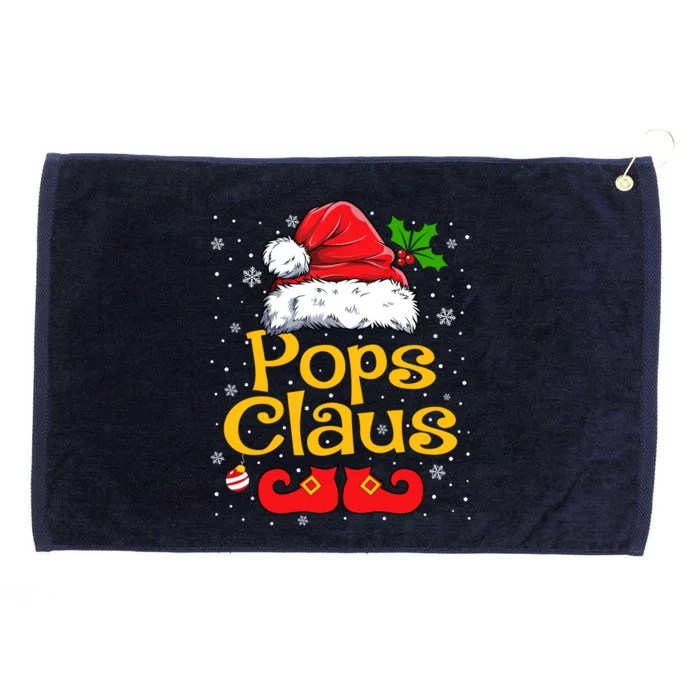 Matching Family Christmas Santa Hat Xmas Funny Pops Claus Cute Gift Grommeted Golf Towel