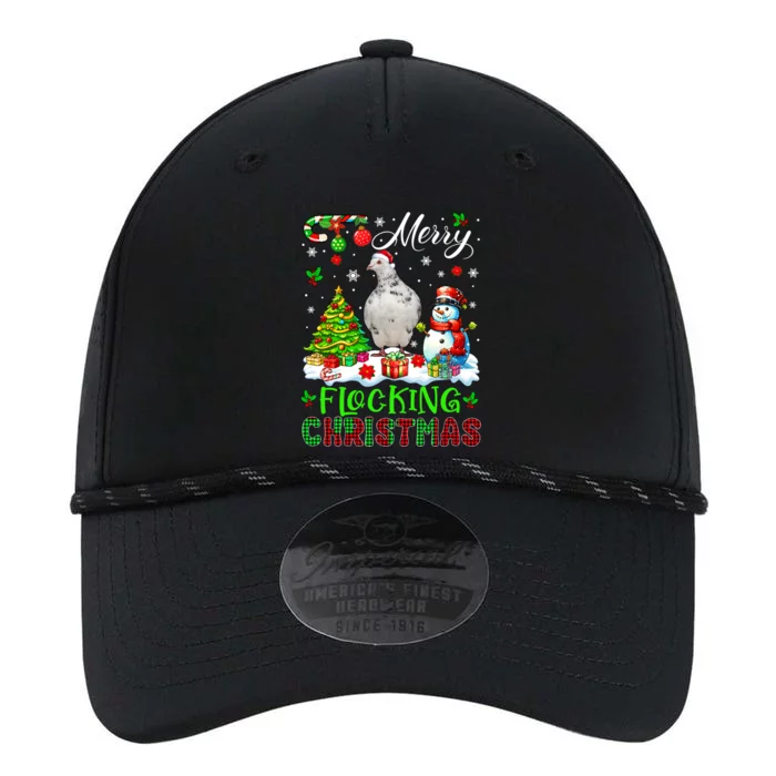 Merry Flocking Christmas Santa Pigeon Xmas Symbols Snow Cute Gift Performance The Dyno Cap