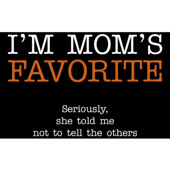 MomS Favorite Child Family Reunion MotherS Day Bumper Sticker