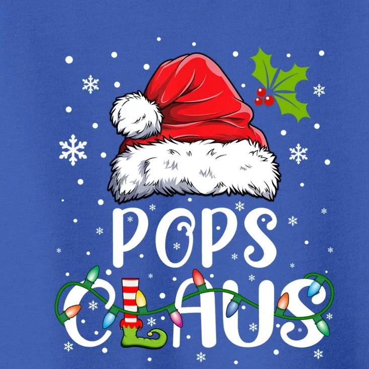 Matching Family Christmas Santa Pops Claus Xmas Pajamas Gift Toddler T-Shirt