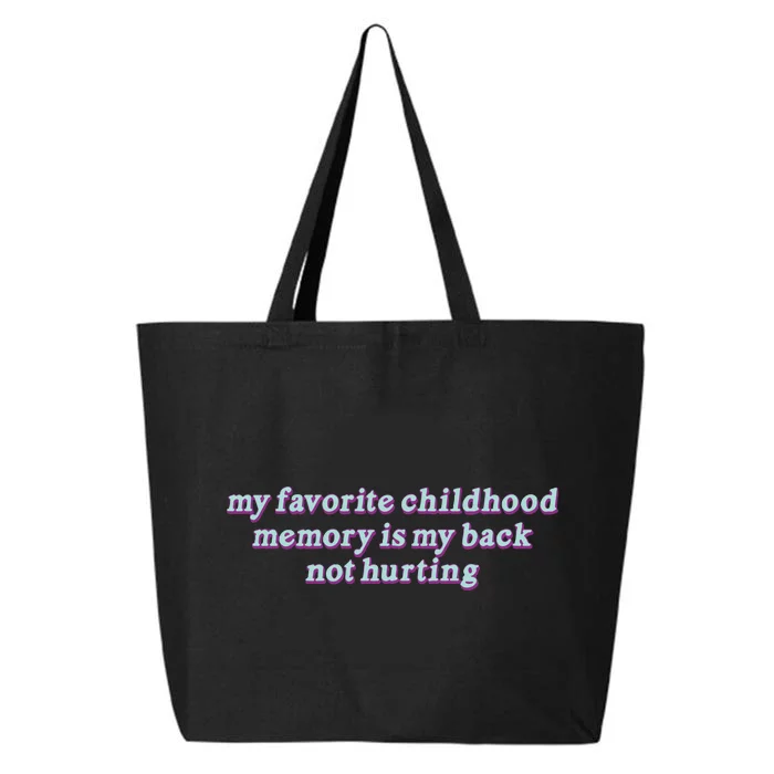 My Favorite Childhood Memory 25L Jumbo Tote