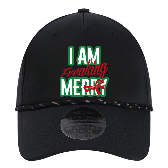 Matching Family Christmas Funny Costume I Am Freaking Merry Gift Performance The Dyno Cap