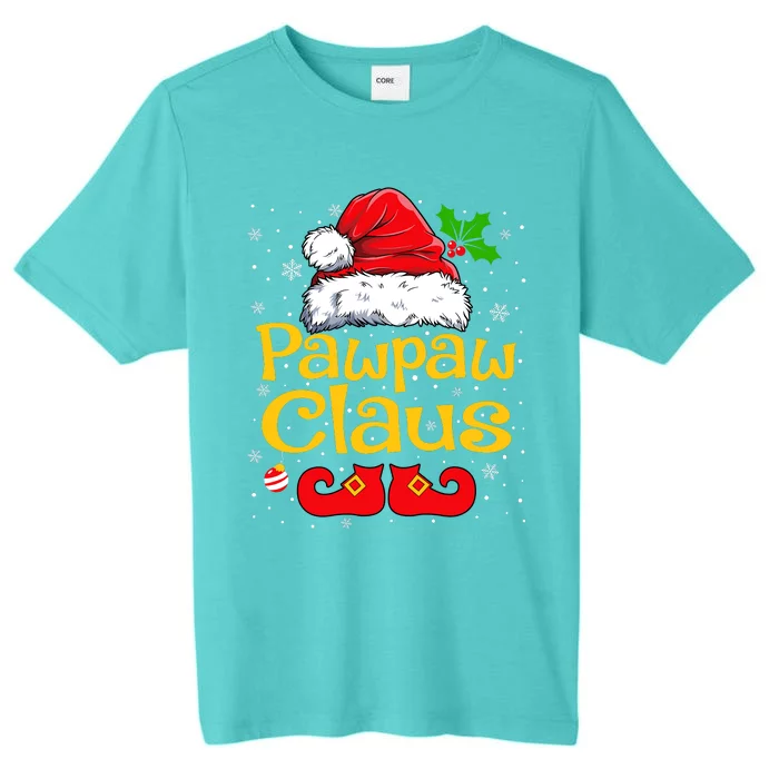 Matching Family Christmas Santa Hat Xmas Funny Pawpaw Claus ChromaSoft Performance T-Shirt