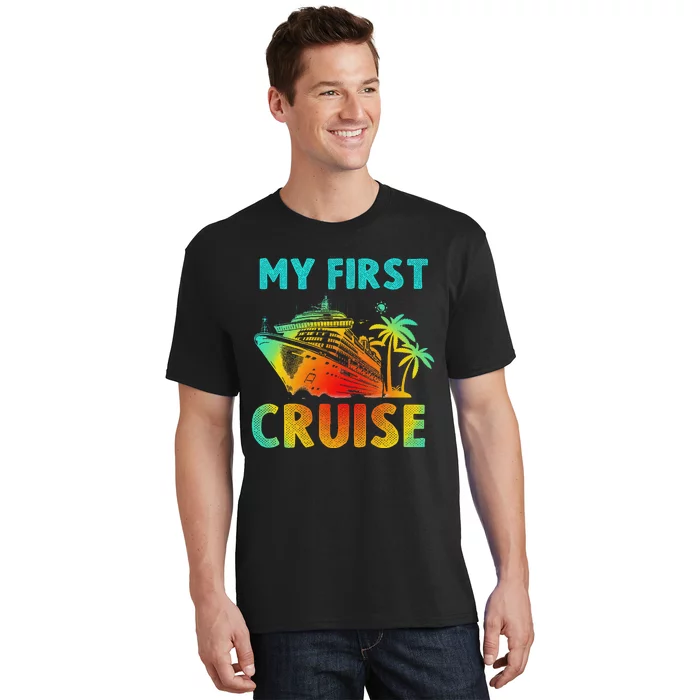 My First Cruise 2024 Group Family Vacation Ship Travel T-Shirt