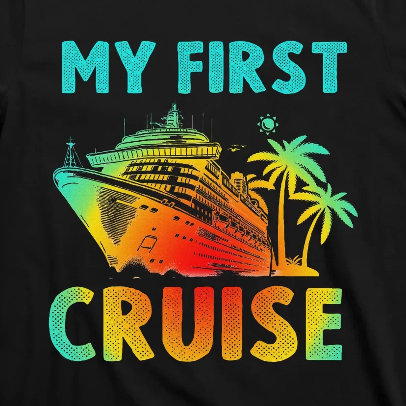 My First Cruise 2024 Group Family Vacation Ship Travel T-Shirt