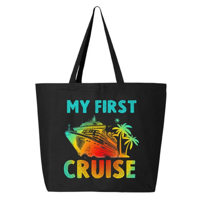 My First Cruise 2024 Group Family Vacation Ship Travel 25L Jumbo Tote