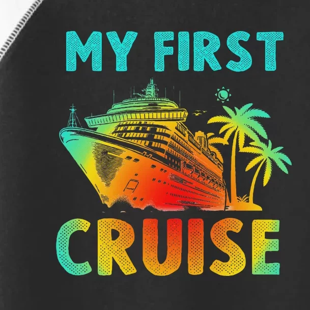 My First Cruise 2024 Group Family Vacation Ship Travel Toddler Fine Jersey T-Shirt