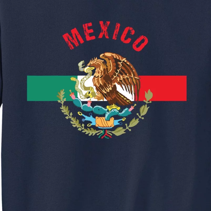 Mexican Flag Camiseta WomenMEXICO T Gift Tall Sweatshirt