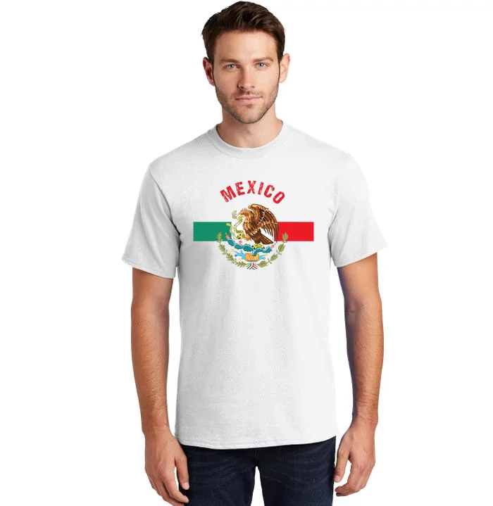 Mexican Flag Camiseta WomenMEXICO T Gift Tall T-Shirt