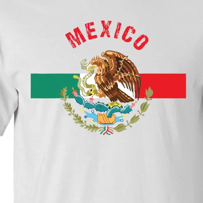 Mexican Flag Camiseta WomenMEXICO T Gift Tall T-Shirt