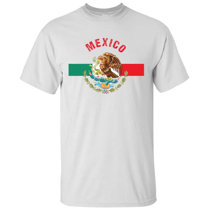 Mexican Flag Camiseta WomenMEXICO T Gift Tall T-Shirt