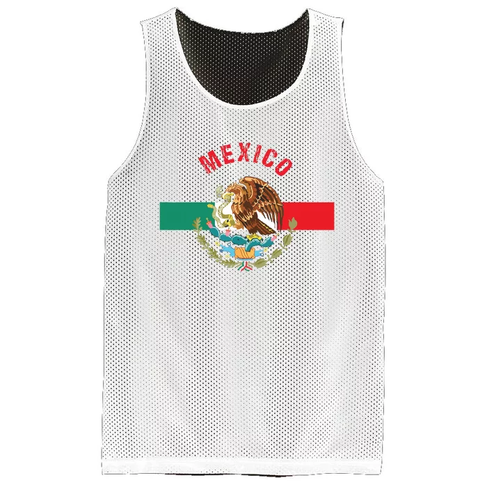 Mexican Flag Camiseta WomenMEXICO T Gift Mesh Reversible Basketball Jersey Tank