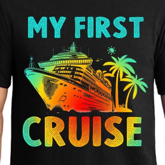 My First Cruise 2024 Group Family Vacation Pajama Set