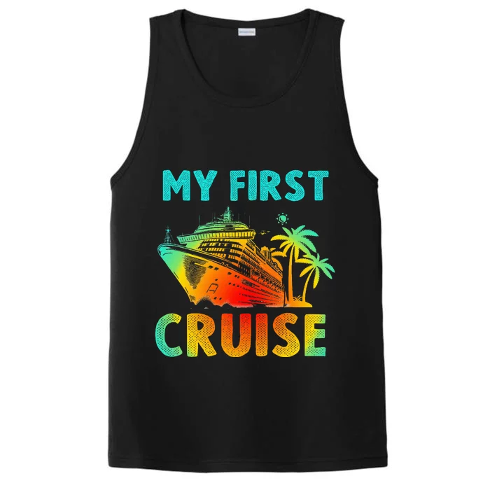 My First Cruise 2024 Group Family Vacation Performance Tank