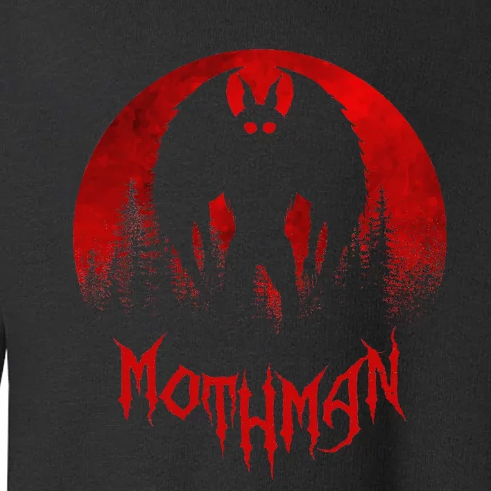 Mothman Folklore Cryptid Toddler Sweatshirt