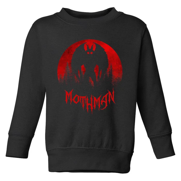 Mothman Folklore Cryptid Toddler Sweatshirt