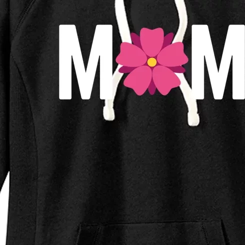 Mom Flower Cute Floral 'S International 'S Day Gift Women's Fleece Hoodie