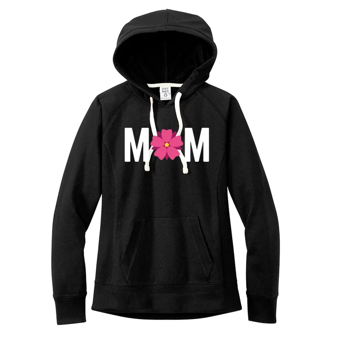 Mom Flower Cute Floral 'S International 'S Day Gift Women's Fleece Hoodie