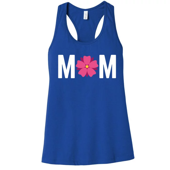 Mom Flower Cute Floral 'S International 'S Day Gift Women's Racerback Tank