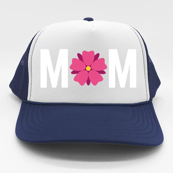 Mom Flower Cute Floral 'S International 'S Day Gift Trucker Hat