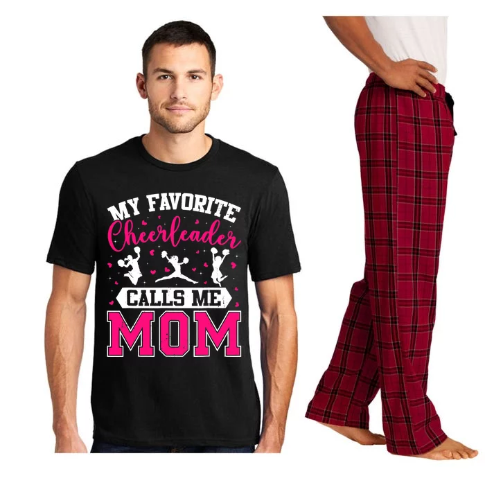 My Favorite Cheerleader Calls Me Mom Cheerleading Mother Day Pajama Set