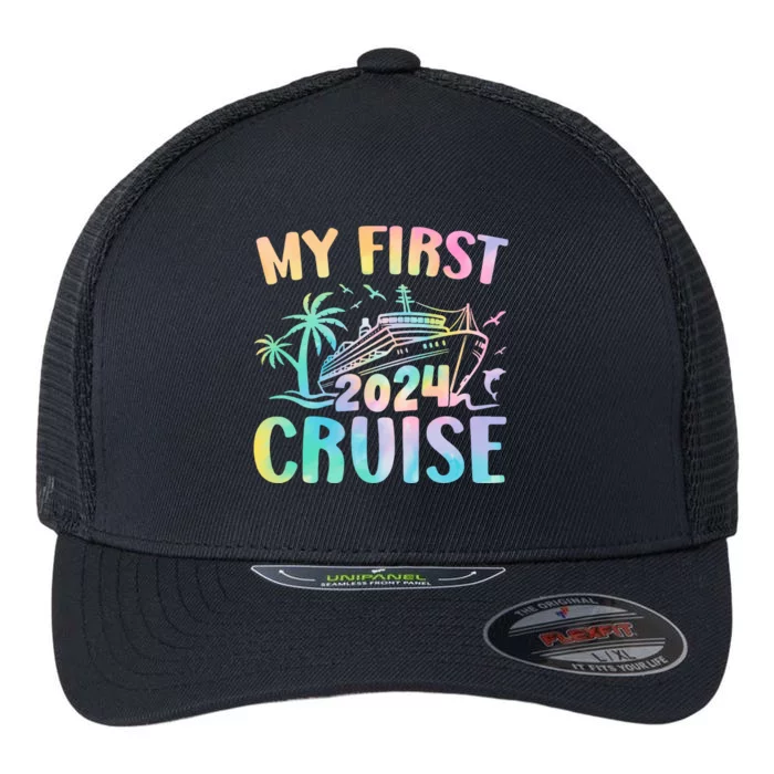 My First Cruise 2024 Vacation Cruise Ship Flexfit Unipanel Trucker Cap