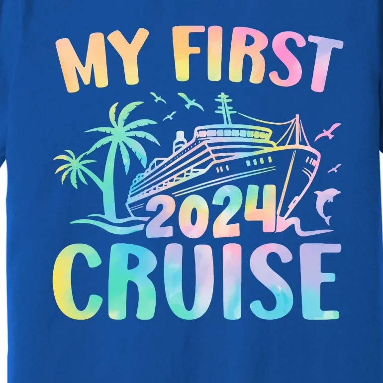 My First Cruise 2024 Vacation Cruise Ship Premium T-Shirt