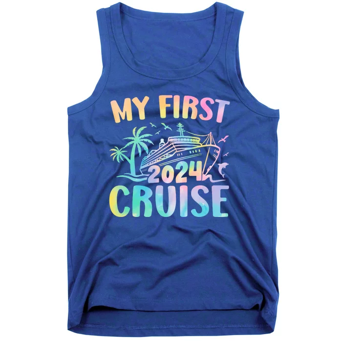 My First Cruise 2024 Vacation Cruise Ship Tank Top