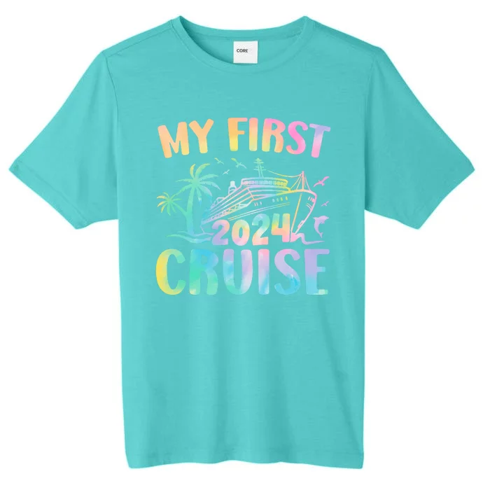 My First Cruise 2024 Vacation Cruise Ship ChromaSoft Performance T-Shirt