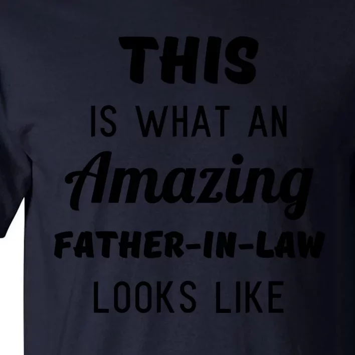 Mens Funny Dad Fathers Day Gift From Daughter Son In Law Tall T-Shirt