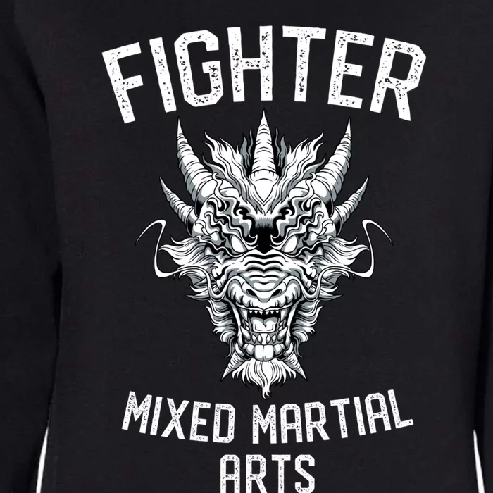 Mma Fighter Dragon Mixed Martial Arts Gift Womens California Wash Sweatshirt