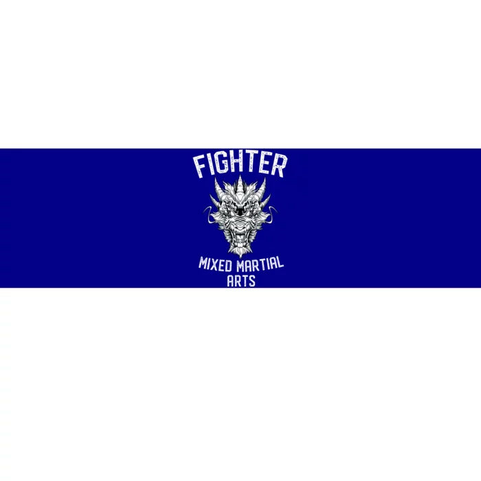 Mma Fighter Dragon Mixed Martial Arts Gift Bumper Sticker