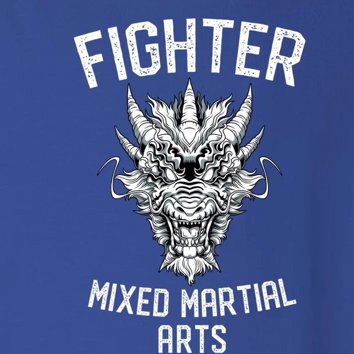 Mma Fighter Dragon Mixed Martial Arts Gift Toddler Long Sleeve Shirt