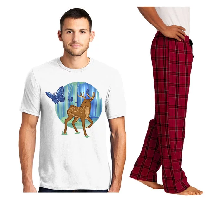 Magic Forest Deer Pajama Set