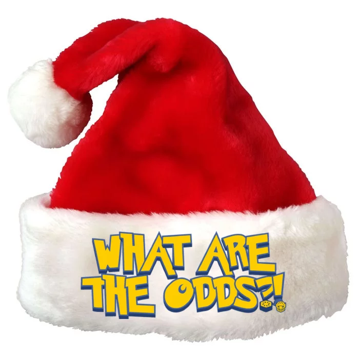 Mr Fruit Dotexe What Are The Odds Premium Christmas Santa Hat