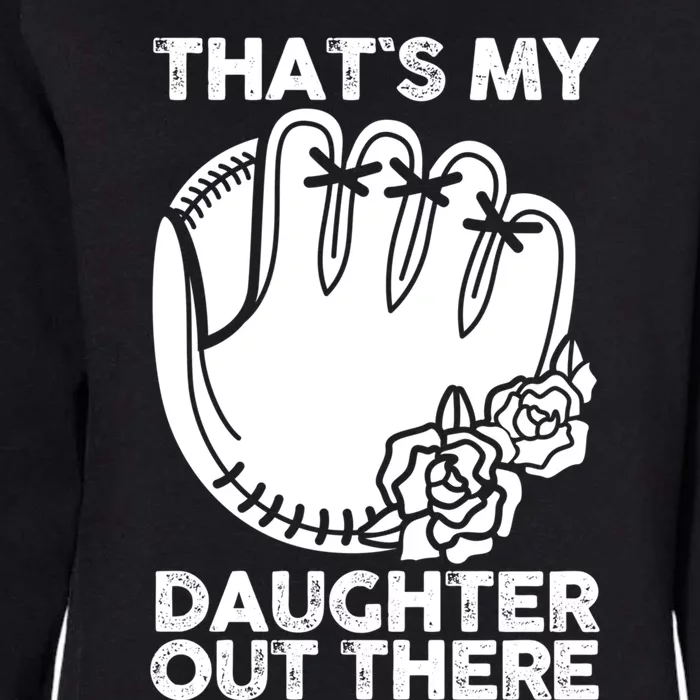 Mother Fater Daughter Dad Mom Baseball Gift Womens California Wash Sweatshirt